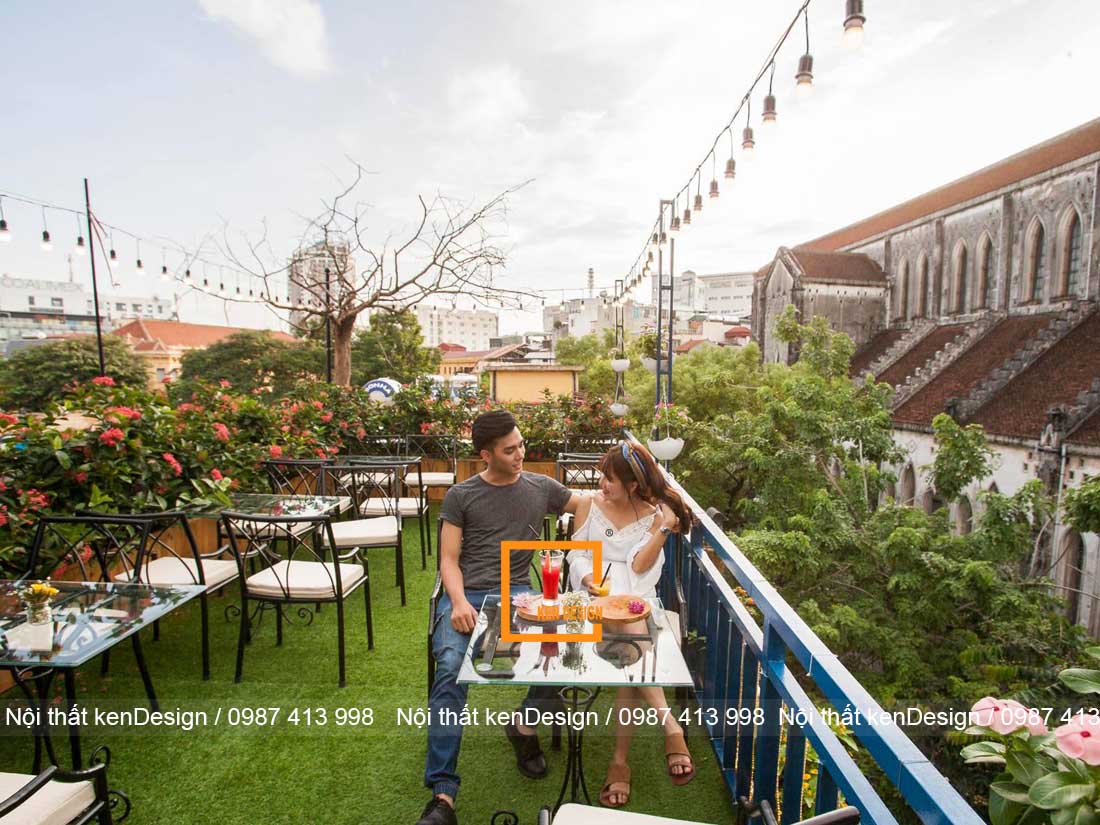 Lê la khắp Hà Nội với top 5 thiết kế quán cafe bệt  siêu xinh